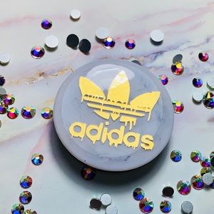 Adidas Phone Grip, Phone Holder, Pop Socket